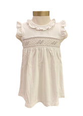 Kissy Kissy White Gray Dress