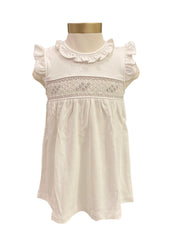 Kissy Kissy White Gray Dress