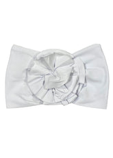 Nanan Wide Band with Jersey Flower Head Band