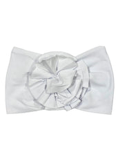 Nanan Wide Band with Jersey Flower Head Band