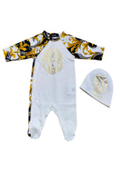 Baroque Frenzy Medusa Romper with Hat