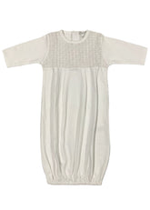 Kissy Kissy White Baby Gown