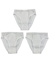 White Pointelle 3 Pack Panties