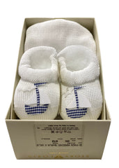 Sailing Boat Bootie Hat Set