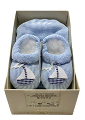 Sailing Boat Bootie Hat Set