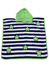 Stars Stripe Pattern Hooded Towel
