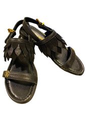 Black LUXOR AND GLOVE NERO Sandal