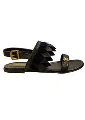 Black LUXOR AND GLOVE NERO Sandal