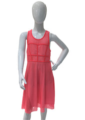 Neon Orange Summer Dress