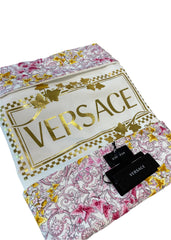 Pink Barocco Frenzy Baby Blanket