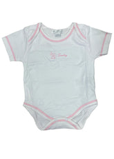 Set of Days of the Week Short Sleeve Baby Girl Bodysuit