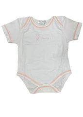 Set of Days of the Week Short Sleeve Baby Girl Bodysuit