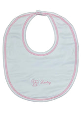Set of Days of the Week Baby Girl Bib