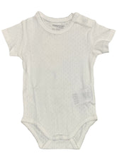 Micro Holes Short Sleeve Bodysuit