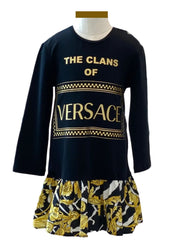 'The Clans of VERSACE' Print Dress