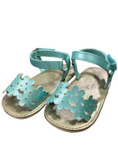 Green Floral Upper Design Shoes