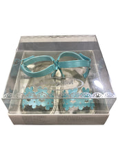 Green Floral Upper Design Shoes