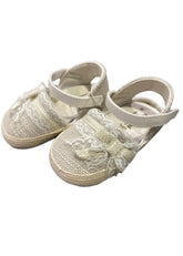 Beige Espadrille Baby Sandals