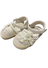 Beige Espadrille Baby Sandals