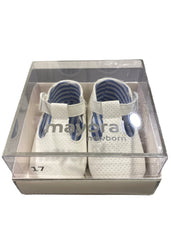 White T-bar Baby Shoes