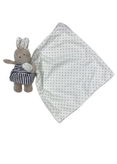 Baby Girl Mini Rabbit Doudou Polka Dots Comforter With Gift Box
