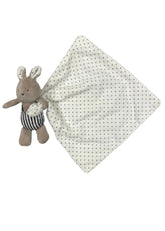 Baby Boy Mini Rabbit Doudou Polka Dots Comforter With Gift Box