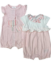 Pink Candy Heart and Ribbon Shortie
