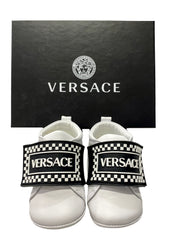 Embossed 'VERSACE' Strap Shoes