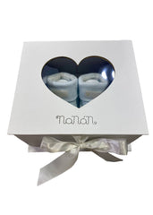 Nanan Bib and Socks Set with Gift Box