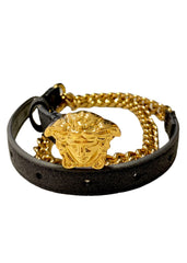 Golden Medusa Chain Belt
