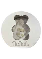 Nanan Bear Hat and Bib Set Gift Box