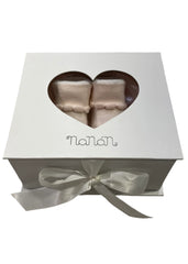 Bodysuit and Scallop Design Socks Set with Gift Box