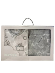 House and Tree Long Sleeve Top and Pants with Feet