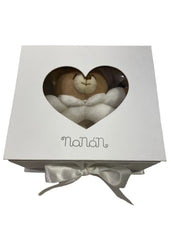 Rattle and Bib Set with Gift Box