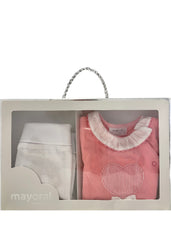 Heart Lolly Embroidered Top and Pants Set