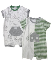 Green Gray House Design Shortie