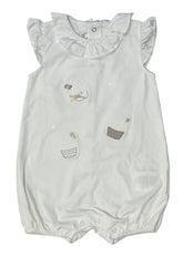 Embroidered Cup Cake Design Shortie