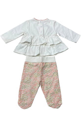 Cutie Cat Baby Top and Pants Set