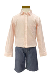 Multi Colored Stripe Dress w/ Skater Skirt