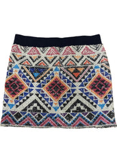 Multi-Color Pattern Sequins Skirt