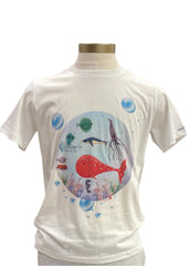 Multi-Color Underwater Animals Short Sleeve T-Shirt