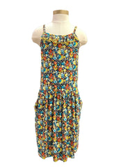 Spaghetti Floral Dress