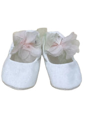 Glittery Ballerina Baby Shoes