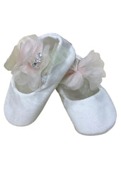Glittery Ballerina Baby Shoes