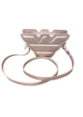 Rose Gold Eagle Leather Crossbody-Shoulder Bag