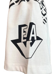 Print Pattern 'Emporio Armani' Logo T-Shirt