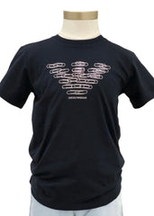 Paper Clip Eagle Cotton T-Shirt Boy