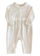Silk Pleat Romper Suit