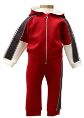 Armani Label Strap Tracksuit Set