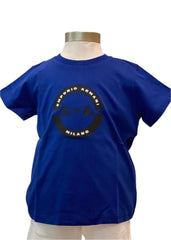 Half Circles Logo Print Cotton T-Shirt
